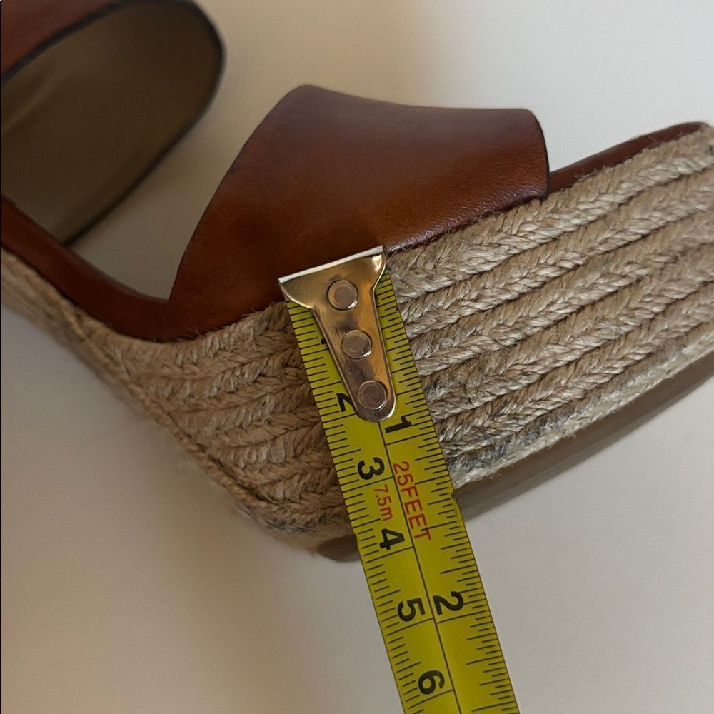 Michael Kors  Collection Summer
Leather Jute Sandal Size 10.5~ Like New - Picture 11 of 11